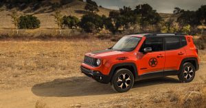 2019 Orange Jeep Renegade