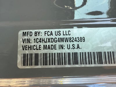 2021 Jeep Wrangler Sport S 4x4