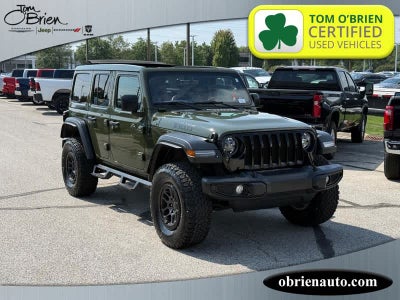 2023 Jeep Wrangler 4-Door Willys 4x4