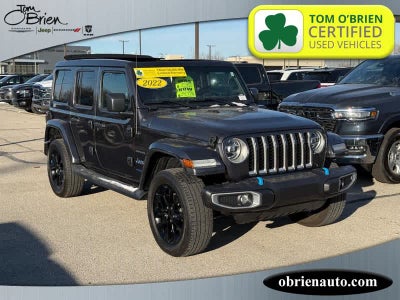 2022 Jeep Wrangler 4xe Unlimited Sahara 4x4