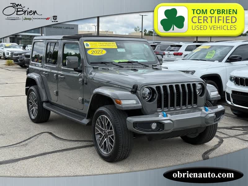 2022 Jeep Wrangler 4xe Unlimited High Altitude 4x4