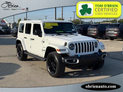 2022 Jeep Wrangler 4xe Unlimited Sahara 4x4