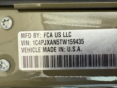 2026 Jeep Wrangler WRANGLER 2-DOOR WILLYS