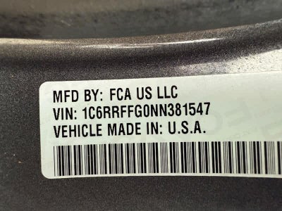 2022 RAM 1500 Big Horn Crew Cab 4x4 5'7' Box