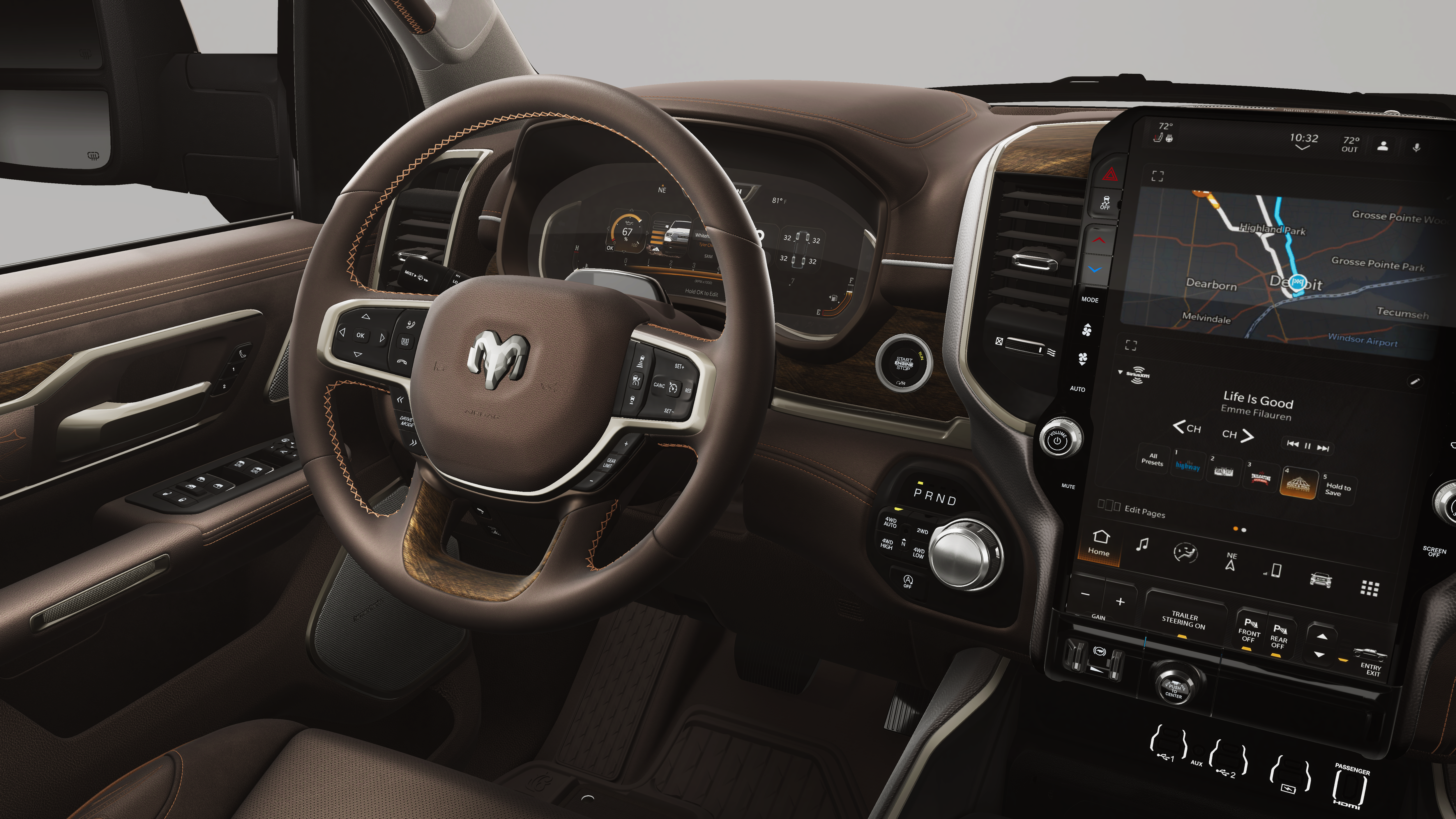 2026 RAM 1500 RAM 1500 LIMITED LONGHORN CREW CAB 4X4 5'7' BOX