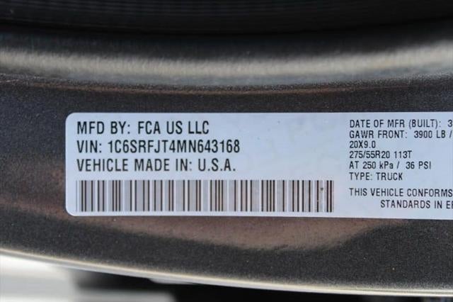 2021 RAM 1500 Laramie Crew Cab 4x4 5'7' Box