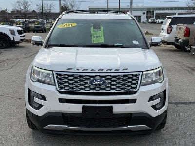 2016 Ford Explorer Platinum