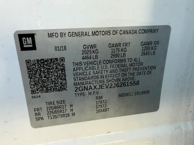 2018 Chevrolet Equinox LT