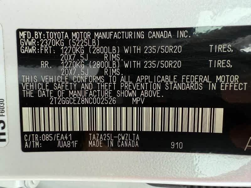 2022 Lexus NX Premium