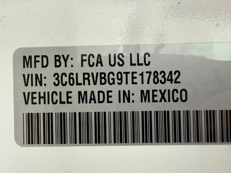 2026 RAM ProMaster HIGH ROOF 136' WB