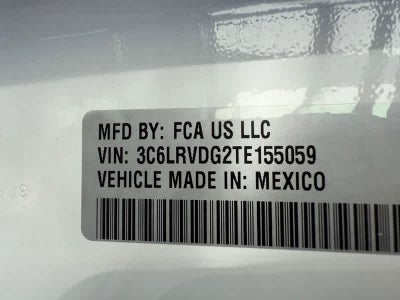 2026 RAM ProMaster HIGH ROOF 159' WB