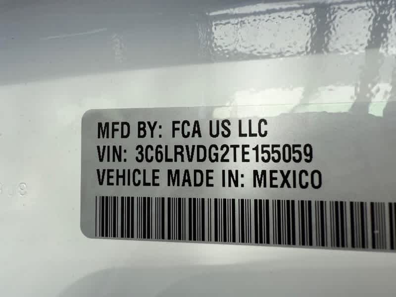 2026 RAM ProMaster HIGH ROOF 159' WB