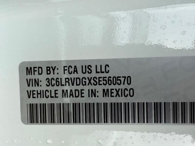 2025 RAM ProMaster HIGH ROOF 159' WB