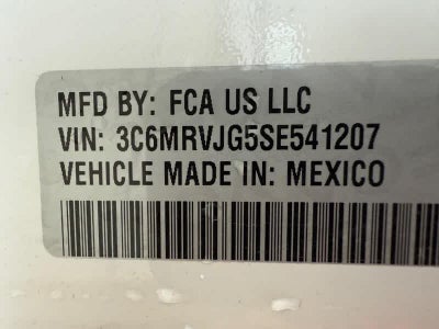 2025 RAM ProMaster Cargo Van HIGH ROOF 159' WB