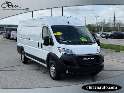 2025 RAM ProMaster Cargo Van HIGH ROOF 159' WB