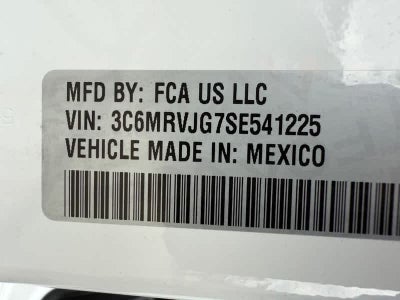 2025 RAM ProMaster Cargo Van HIGH ROOF 159' WB