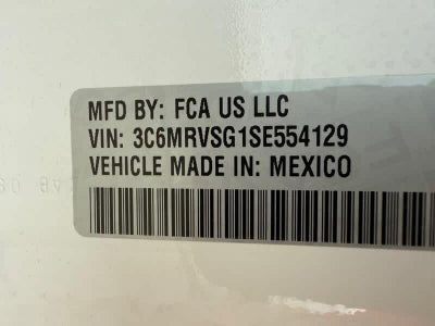 2025 RAM ProMaster HIGH ROOF 159' WB