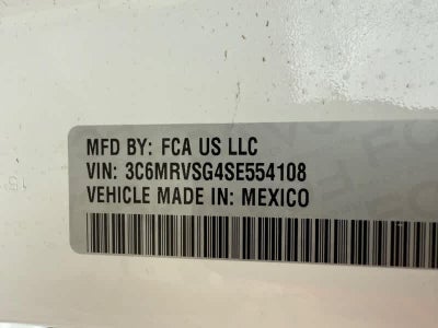 2025 RAM ProMaster HIGH ROOF 159' WB