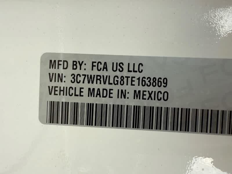 2026 RAM ProMaster Cutaway RAM PROMASTER 3500 TRADESMAN CUTAWAY 159' WB / 104' CA