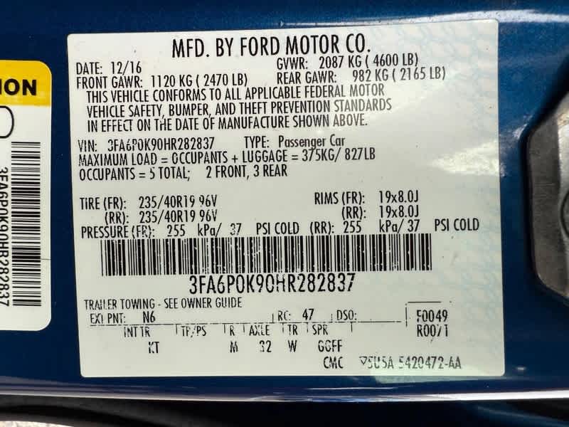 2017 Ford Fusion Titanium