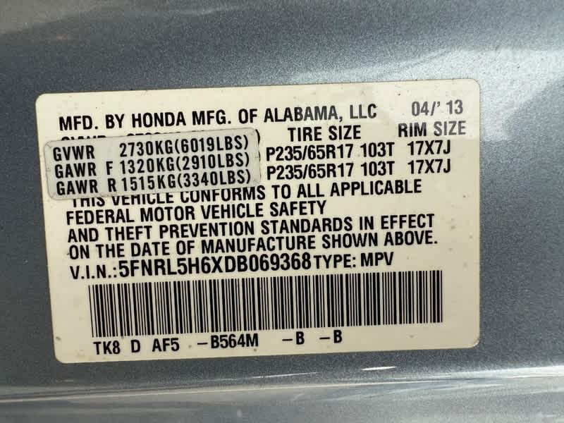 2013 Honda Odyssey Base