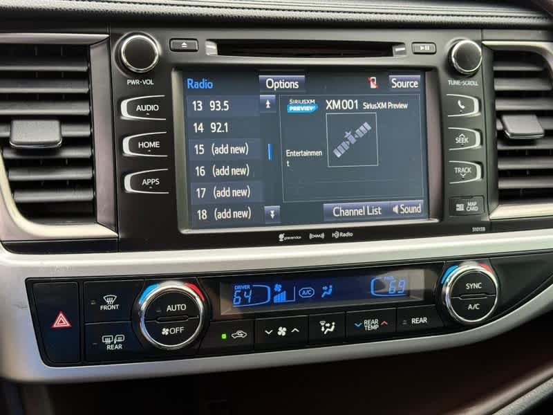 2016 Toyota Highlander XLE V6