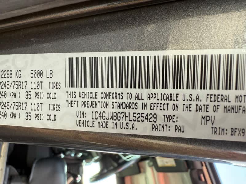 2017 Jeep Wrangler 75th Anniversary