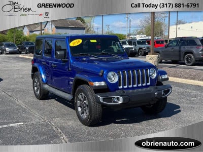 2018 Jeep Wrangler Unlimited Sahara