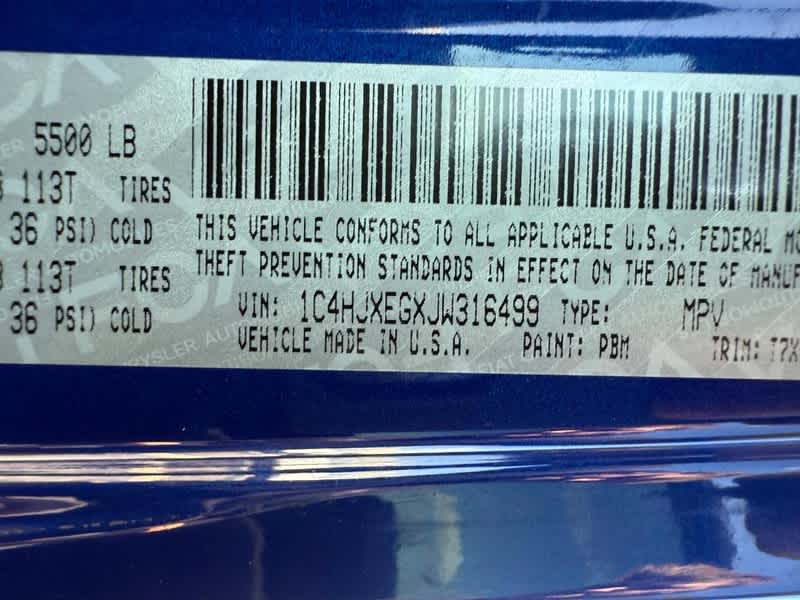 2018 Jeep Wrangler Unlimited Sahara