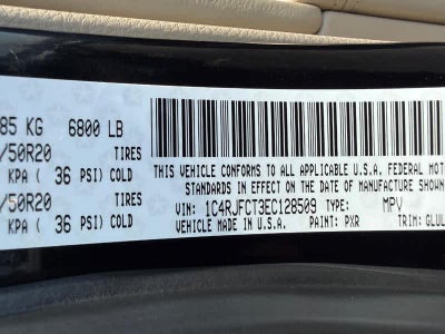 2014 Jeep Grand Cherokee Overland
