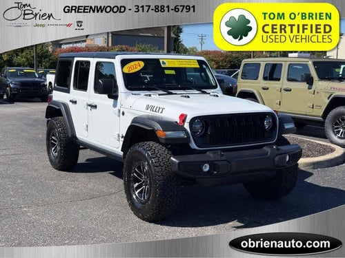 2024 Jeep Wrangler 4-Door Willys 4x4