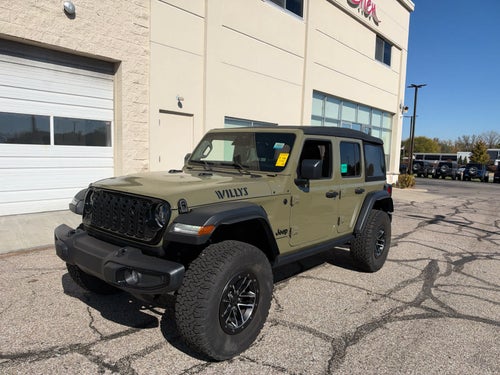 2025 Jeep Wrangler 4-Door Willys 4x4