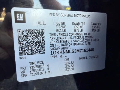 2021 GMC Acadia SLT