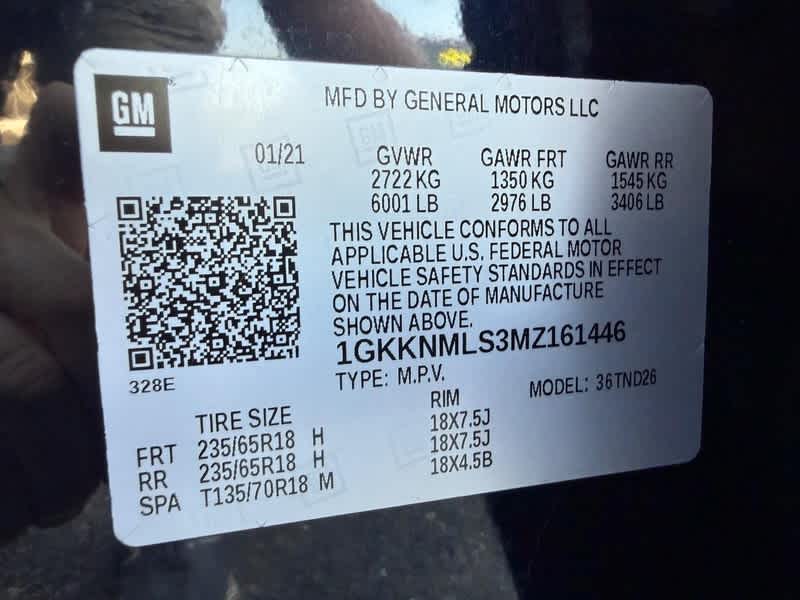 2021 GMC Acadia SLT