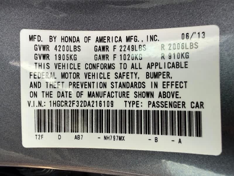 2013 Honda Accord LX