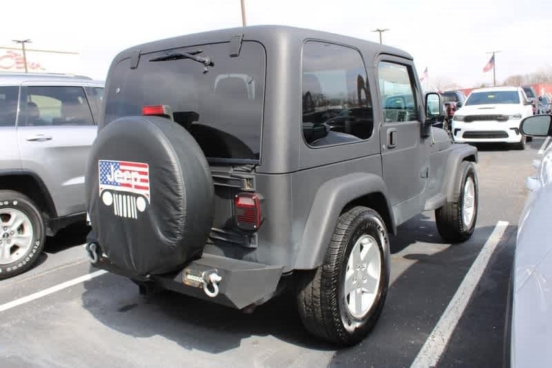 Used 2004 Jeep Wrangler X with VIN 1J4FA39S44P737416 for sale in Greenwood, IN