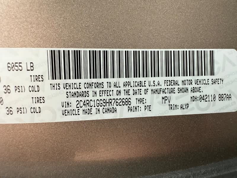 2017 Chrysler Pacifica Limited