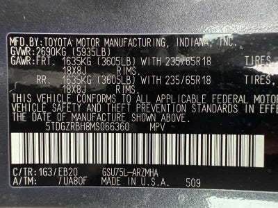 2021 Toyota Highlander XLE