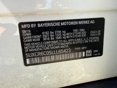 2020 BMW X5 xDrive40i xDrive40i