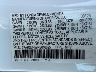 2024 Honda CR-V Hybrid Sport