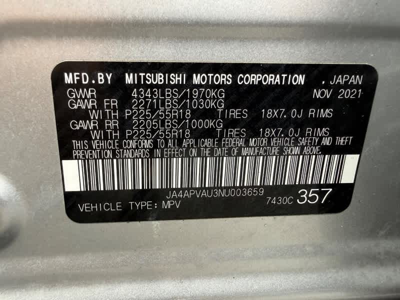 2022 Mitsubishi Outlander Sport SE