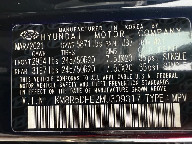 2021 Hyundai Palisade Limited