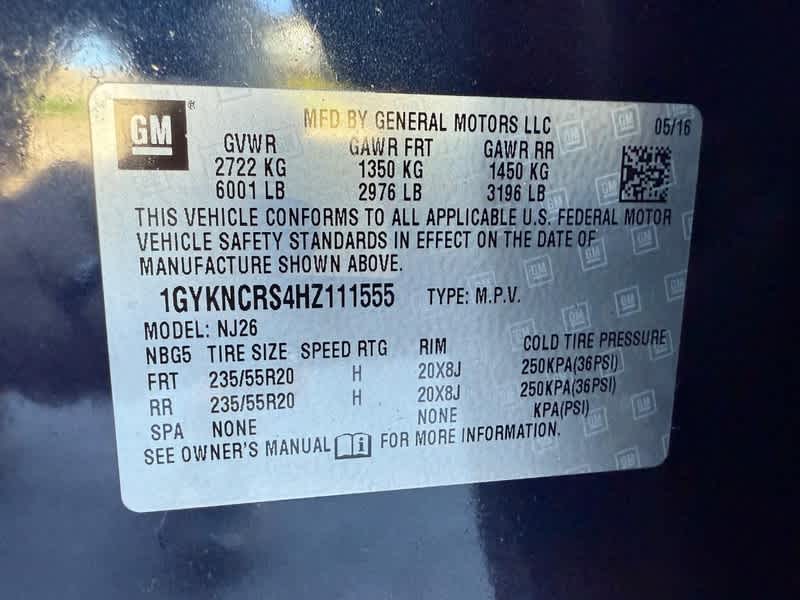 2017 Cadillac XT5 FWD 4dr Premium Luxury