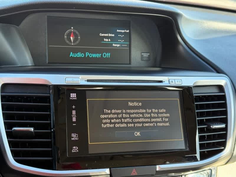 2017 Honda Accord EX-L V6 Auto