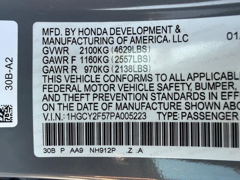 2023 Honda Accord Hybrid Sport Sedan