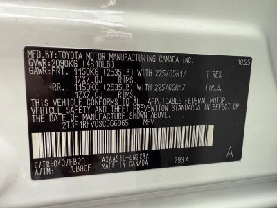 2025 Toyota RAV4 LE AWD