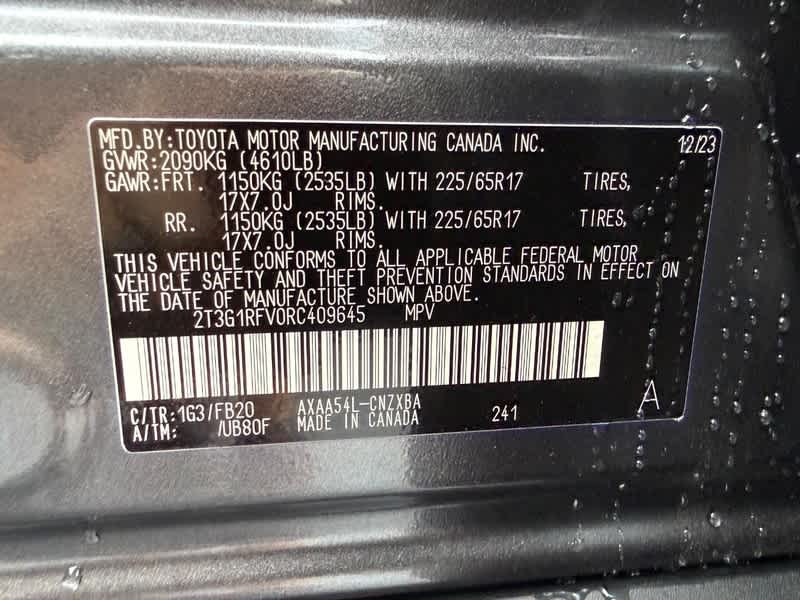 2024 Toyota RAV4 LE AWD