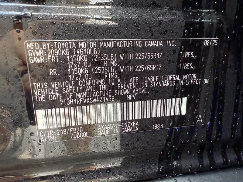 2025 Toyota RAV4 LE FWD