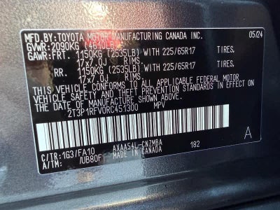 2024 Toyota RAV4 XLE AWD