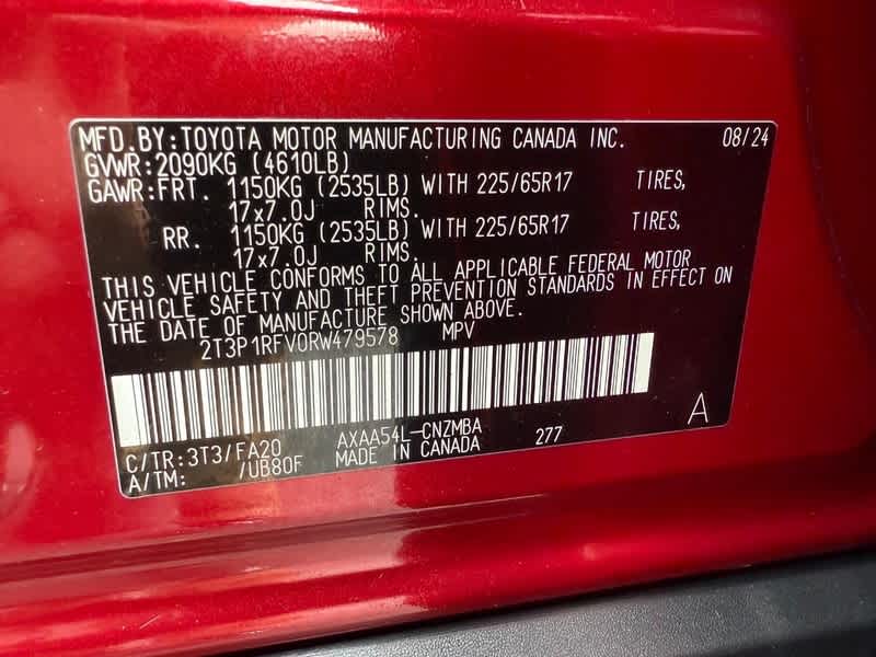 2024 Toyota RAV4 XLE AWD